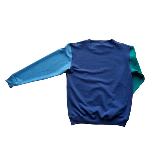 Sweat-shirt tricolore